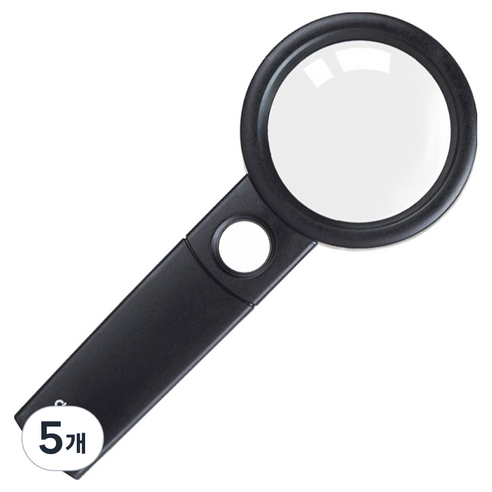 썸즈마인 2단 돋보기 블랙 라지, 5개