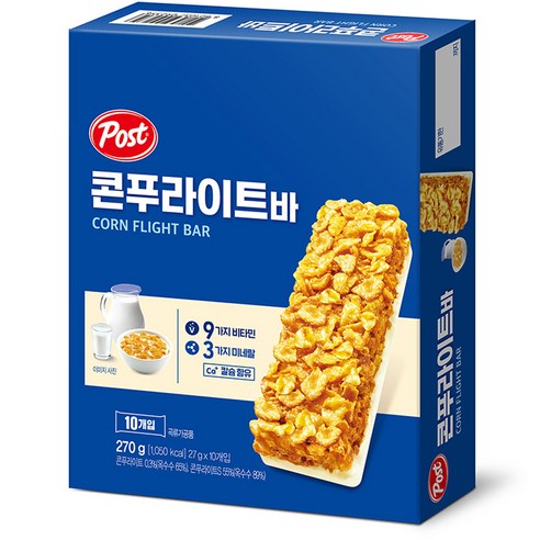 포스트 콘푸라이트바, 270g, 1개