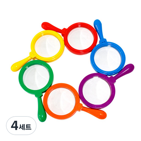 캐스비 네이처 컬러풀돋보기 6종 세트, 4세트