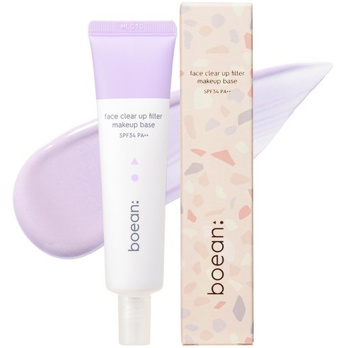 보얀 페이스 클리어 업 필터 메이크업 베이스 30ml, 울트라바이올렛, 1개