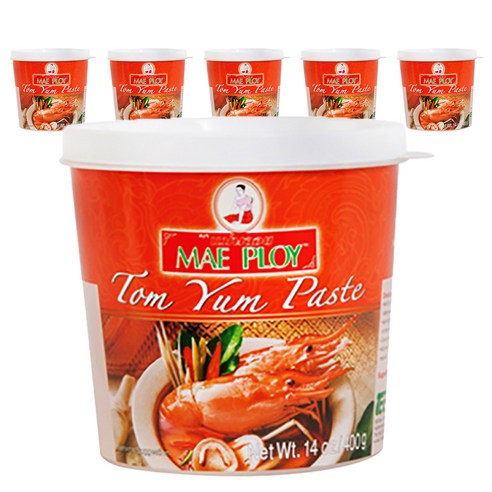 메이플로이 즉석 똠얌꿍 페이스트, 400g, 6개