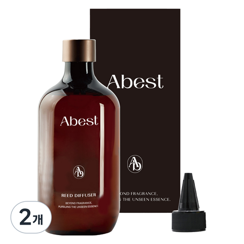 아베스트 대용량 디퓨저 리필액, 유칼립투스, 500ml, 2개
