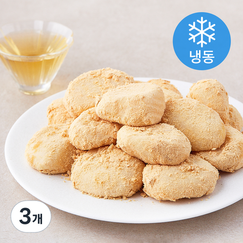 자농의뜨락 콩가루 인절미 (냉동), 270g, 3개, 1개입