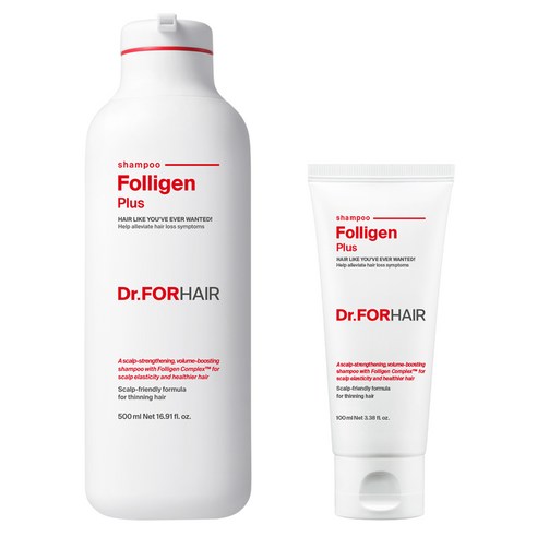 닥터포헤어 폴리젠 플러스 탈모 완화 샴푸 500ml+100ml, 1세트