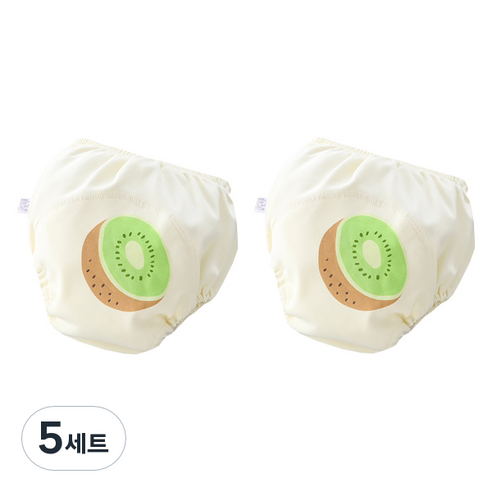 베베니즈 후르츠 유아 배변훈련팬티 2p, 키위, 5세트
