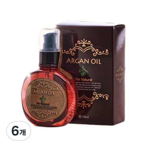 코겐 아르간오일 헤어에센스 모로칸오일, 150ml, 6개