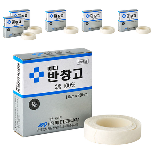 메디코리아 면반창고, 6개