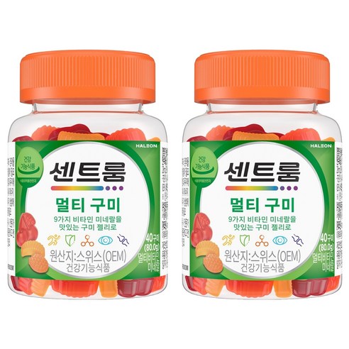 센트룸 멀티구미, 40정, 2개