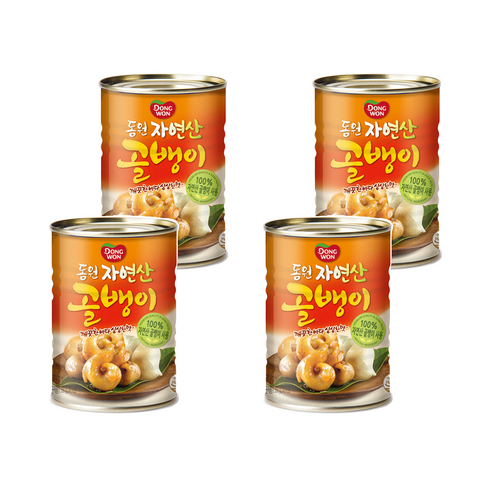 동원 자연산 골뱅이, 300g, 4개