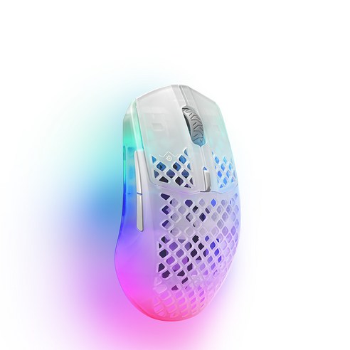 유령처럼 가벼운 초경량 무선 게이밍 마우스, 스틸시리즈 AEROX 3 WIRELESS GHOST로 차원이 다른 게이밍 경험을!
