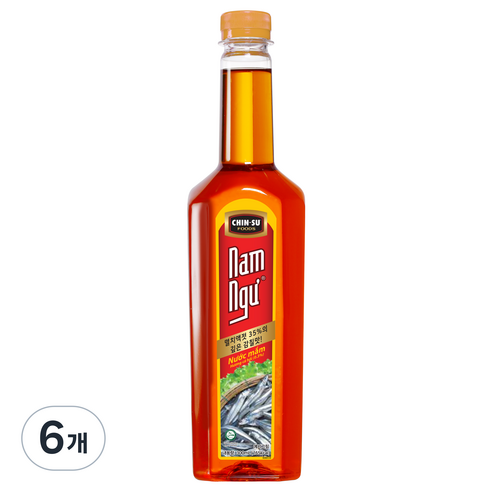 친수 남늑 연어향 피쉬소스, 300ml, 6개