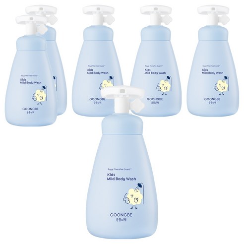 궁중비책 마일드 바디워시, 300ml, 6개