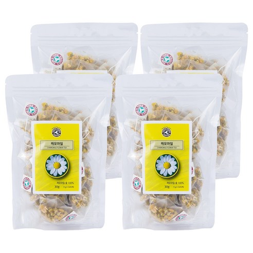 탐앤탐스 캐모마일차, 1g, 30개입, 4개