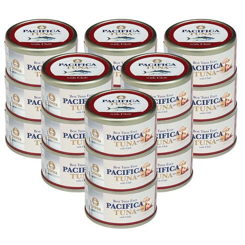 퍼시피카 튜나 위드 칠리, 90g, 18개