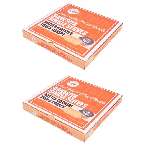 다네시타 댄케이크 버터쿠키 씬앤크리스피 싱글서브, 450g, 2개