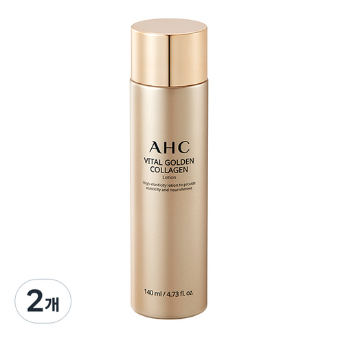 AHC 바이탈 골든 콜라겐 로션, 2개, 140ml