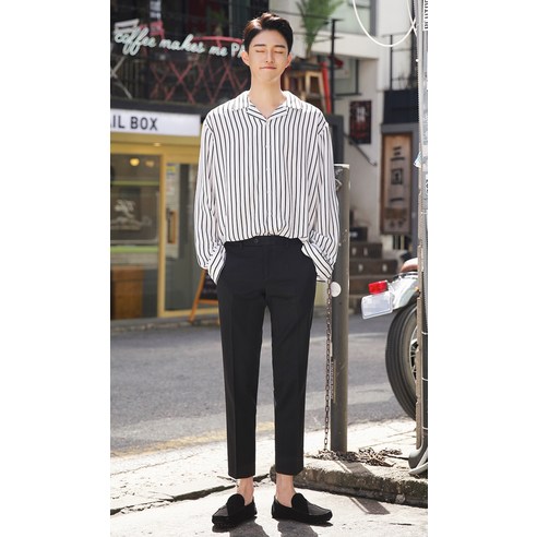 타운클로 남성용 리얼 9부 슬랙스