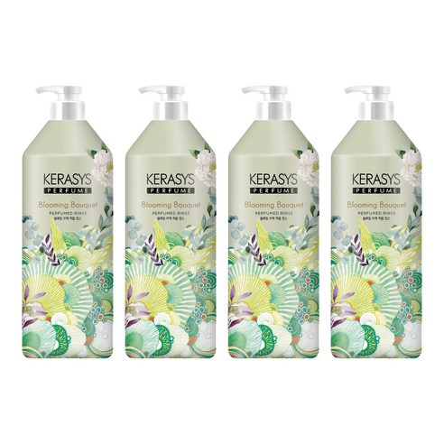 케라시스 블루밍 부케 퍼퓸 린스, 1000ml, 4개