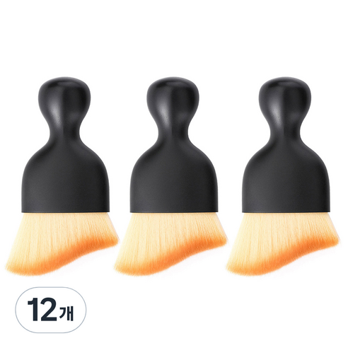 모나코올리브 말랑커브 2만모 다용도 먼지제거기, 혼합색상, 12개