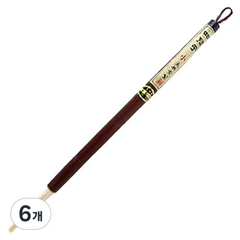 대흥당 사군자 학생용 동양화붓, 소, 6개