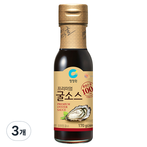 청정원 프리미엄 굴소스, 450g, 4개 청정원굴소스