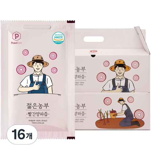 젊은농부 빨간양파즙, 5L, 16개
