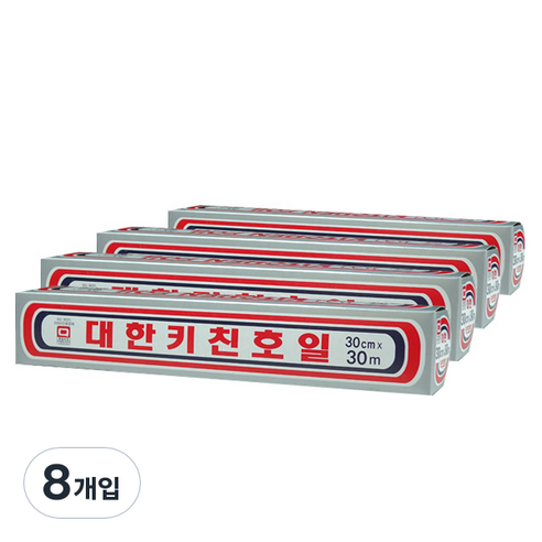대한웰빙 키친호일, 30m, 8개