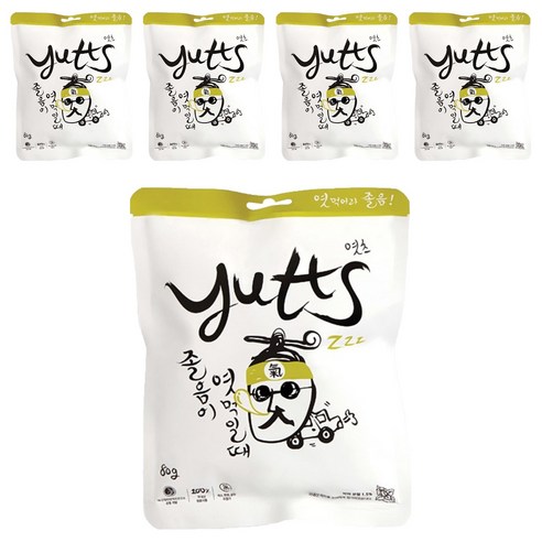 엿츠 오리지널 졸음이 엿 먹일 때, 80g, 5개