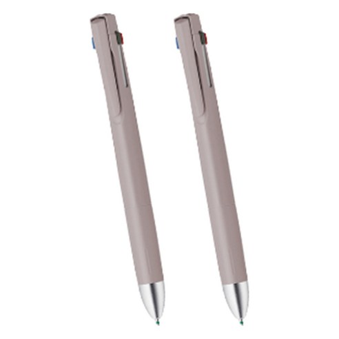 제브라 블렌 4 + S 펜 0.5mm, 코코아 브라운, 2개