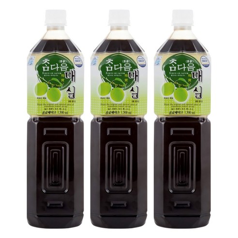 파낙스 참다음 매실, 1.5L, 1.5kg, 3개