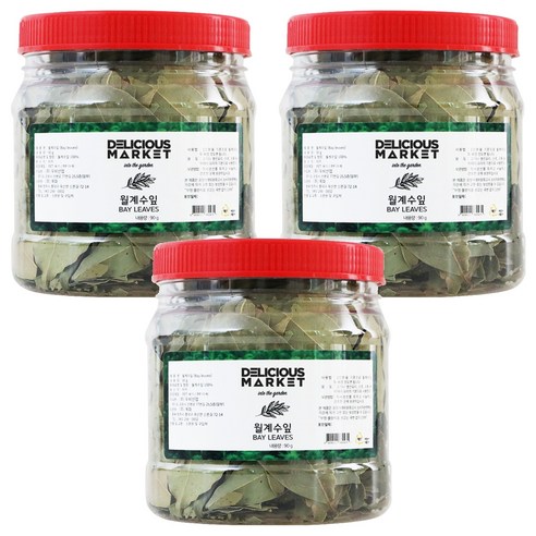 딜리셔스마켓 월계수잎, 90g, 3개