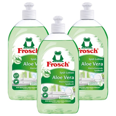 프로쉬 주방세제 알로에베라, 500ml, 3개