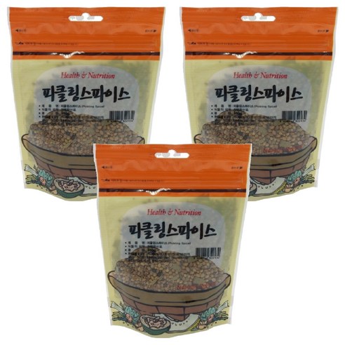 청은 피클링 스파이스, 100g, 3개