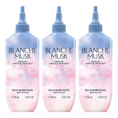 엘라스틴 퍼퓸 앰플 트리트먼트 블랑쉬 머스크향, 3개, 250ml