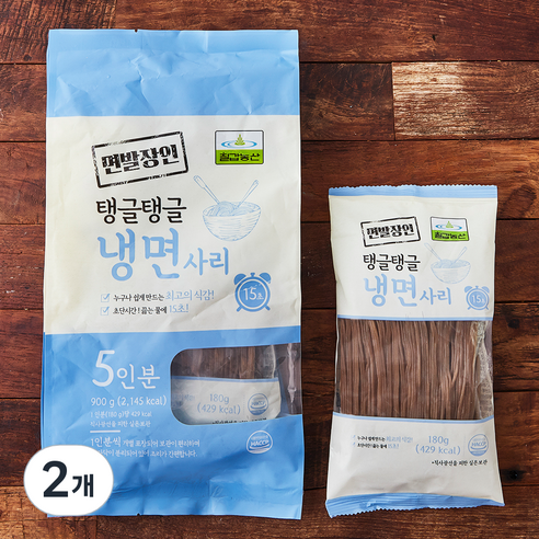 칠갑농산 냉면사리 5인분, 900g, 2개