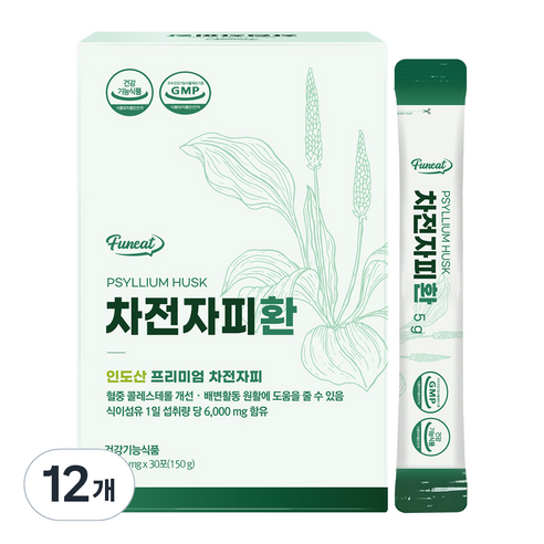 퍼니트 차전자피환 30p, 12개, 150g 닥터라미체