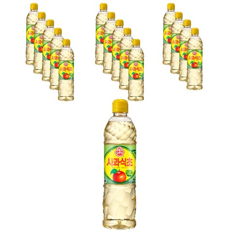 오뚜기 사과식초, 15개, 900ml