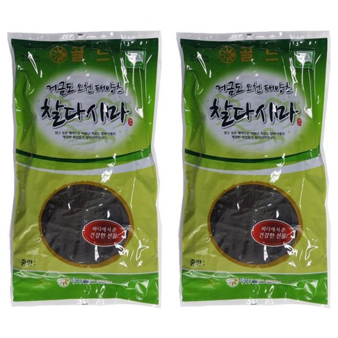 골드물산 거금도 오천 태양초 찰다시마, 500g, 2개