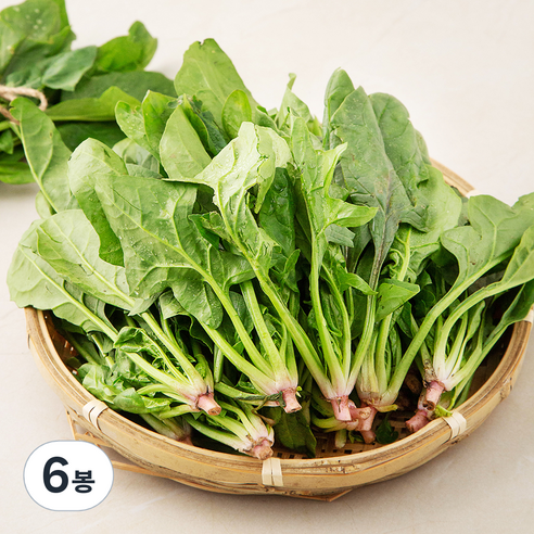 남해 시금치, 800g, 6봉