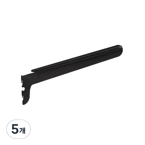 오빌 블랙 찬넬 받침대, 5개