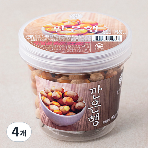 몸애조화 깐은행, 180g, 4개