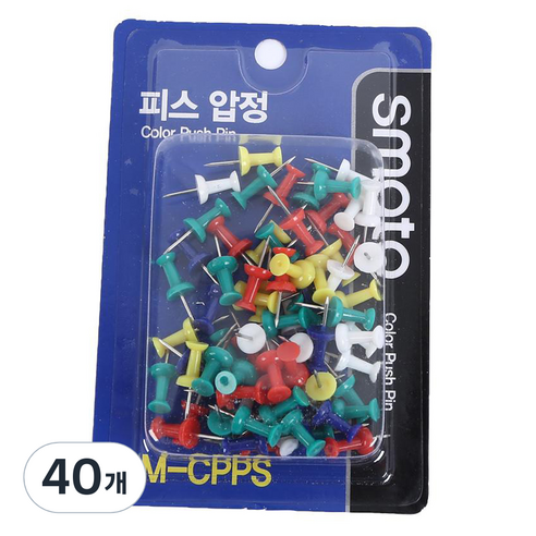 스마토 피스압정 랜덤발송 SM-CPPS 109-7164, 72개입, 40개