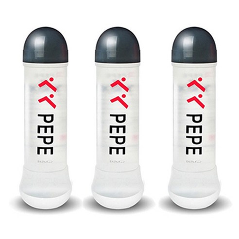 페페 글라이드 마사지 젤 블랙 캡용기형, 360ml, 3개입