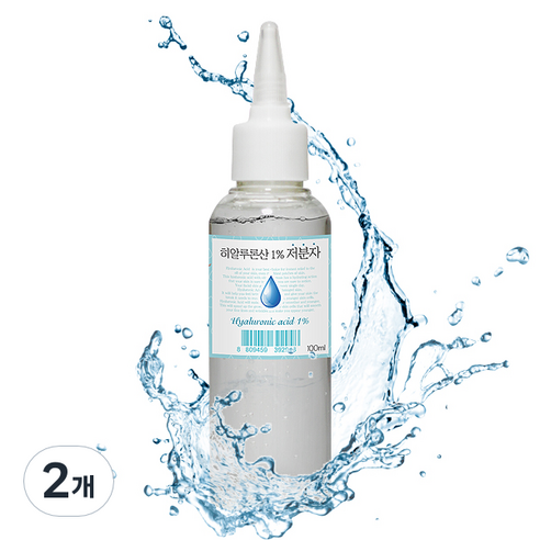 맑을담 히알루론산 1% 저분자 액상, 100ml, 2개