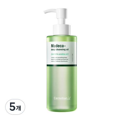 센텔리안24 마데카 병풀 딥 클렌징 오일, 200ml, 5개