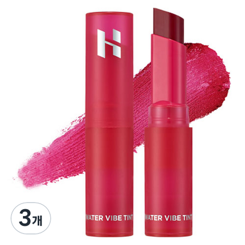 홀리카홀리카 워터 바이브 틴트 2.5g, 01 후피, 3개