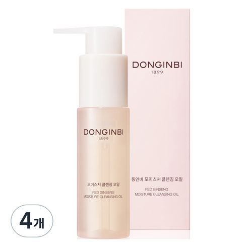 동인비 모이스처 클렌징 오일, 50ml, 4개