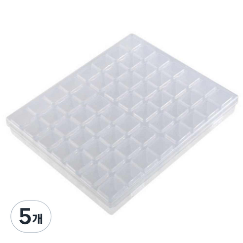 네일 재료 보관함 56칸, 5개