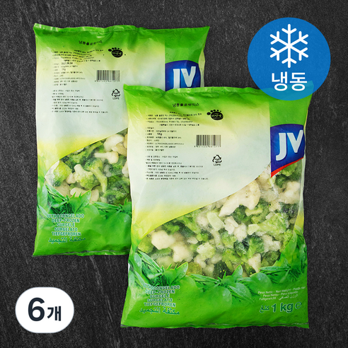 마당발 플로렛믹스 (냉동), 1kg, 6개