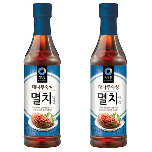 청정원 멸치액젓, 1kg, 2개